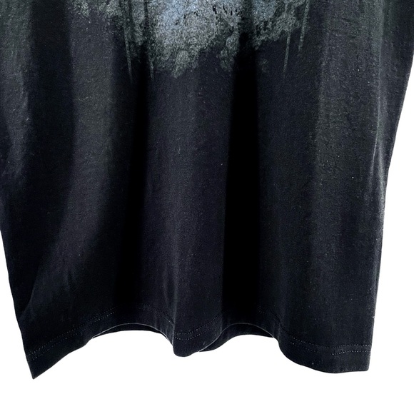 DC Comics NWT Mens Batman Logo Graphic T Shirt Small Black Yellow Bat Signal - Picture 8 of 13